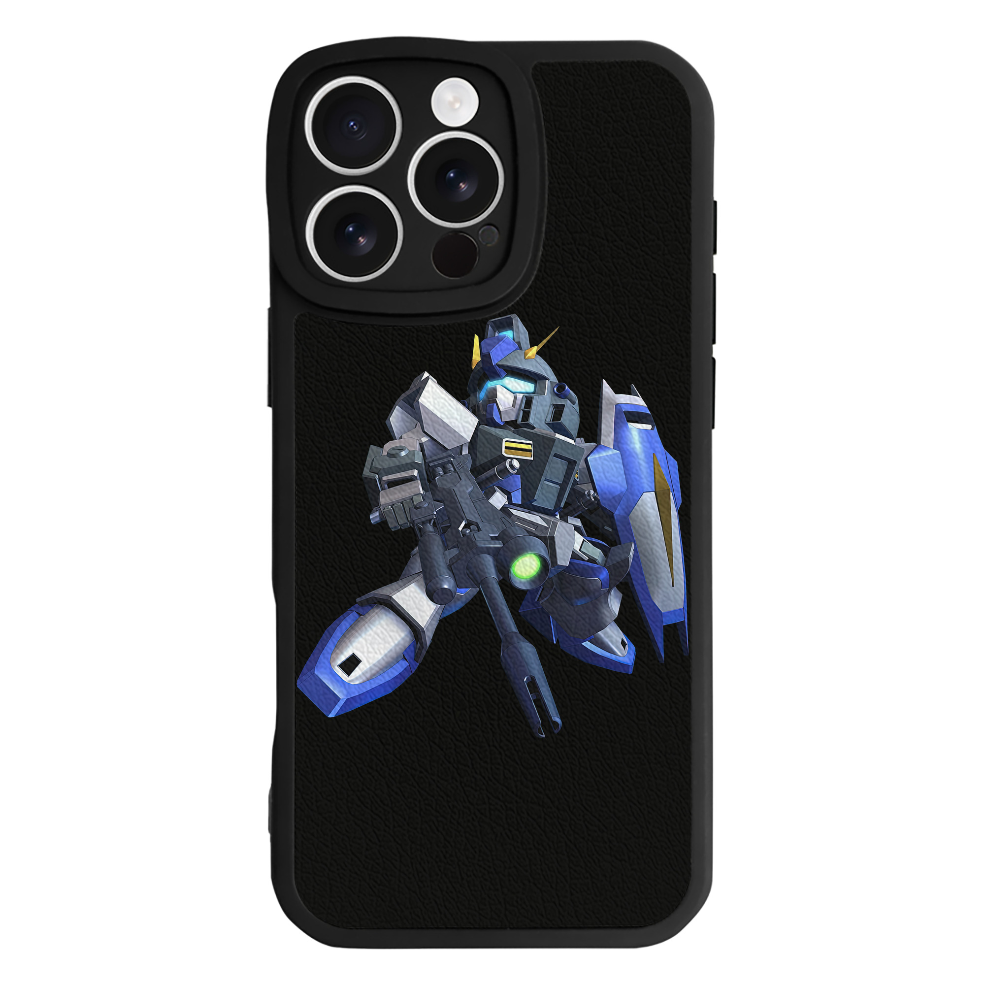 （画像用） 機動戦士ガンダム Mobile Suit Gundam 【iPhone 16シリーズ対応】シリコンスマホケース（レザー調） 材質：シリコン